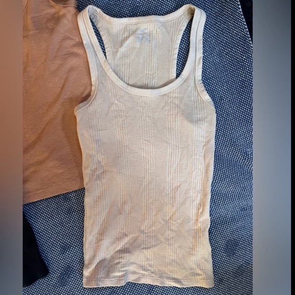 Aerie Bundle of 2- No BS waffle tank tops in Toasty and Sands size XS - Picture 2 of 6